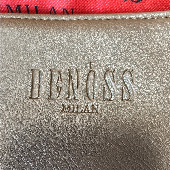 Bends Milan tan vegan Leather Tote with Rope Handles nwt - Picture 2 of 7